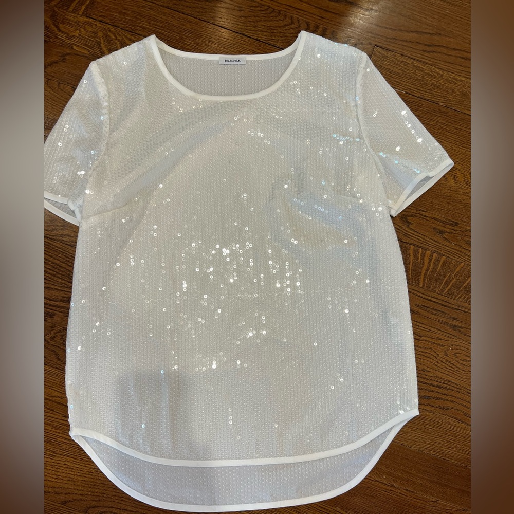 P.A.R.O.S.H Sequin Shirt
